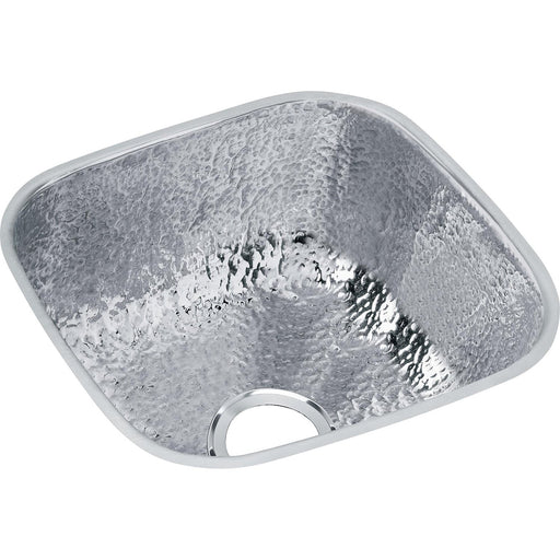Elkay SCUH1212SH Stainless Steel 14-1/8" x 14-1/8" x 6-1/2", 1-Bowl Undermount Bar Sink