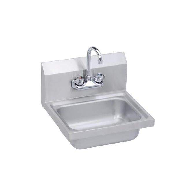 Elkay SEHS-17X Wall Mounted Economy Hand Sink with Deck Mounted Faucet