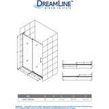 DreamLine Mirage-X Frameless Sliding Shower Door