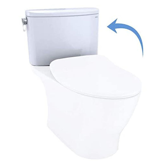 Toto ST442EA#01 Nexus 1.28 GPF Toilet Tank Only With Washlet+ Auto Flush Compatibility Cotton White