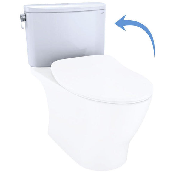 Toto ST442UA#01 Nexus 1G 1.0 GPF Toilet Tank Only with Washlet+ Auto Flush Compatibility, White