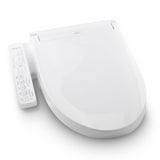 Toto SW3074T40#01 C2 WASHLET+ Ready Electronic Bidet Toilet Seat with PREMIST and EWATER+ Wand Cleaning, Elongated, Cotton White