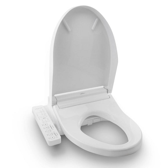 Toto SW3074T40#01 C2 WASHLET+ Ready Electronic Bidet Toilet Seat with PREMIST and EWATER+ Wand Cleaning, Elongated, Cotton White