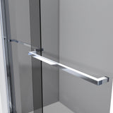 Dreamline SHDR-6360762G01 Sapphire 56-60" W x 76" H Semi-Frameless Bypass Shower Door in Chrome and Gray Glass
