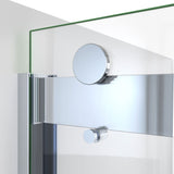 DreamLine TDVH60W620VXX01 Sapphire-V 56 - 60"W x 62"H Bypass Tub Door in Chrome and Clear Glass