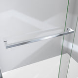 DreamLine SDVH48W760VXX01 Sapphire-V 44 - 48"W x 76"H Bypass Shower Door in Chrome and Clear Glass