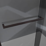 DreamLine SDVH60W760VXG06 Sapphire-V 56 - 60"W x 76"H Bypass Shower Door in Oil Rubbed Bronze and Gray Glass