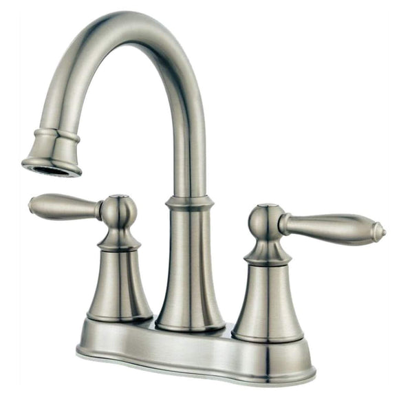 Pfister LF-048-COKK Courant 4 in. Centerset 2-Handle Bathroom Faucet in Brushed Nickel