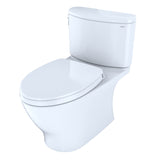 TOTO SS124#01 SoftClose Non Slamming, Slow Closing Toilet Seat & Lid, Cotton White