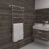 Amba T-2040 Traditional Towel Warmer with 8 Round Bars, Polished Finish