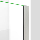DreamLine SHDR-4328060-04 Elegance-LS 32 3/4 - 34 3/4"W x 72"H Frameless Pivot Shower Door in Brushed Nickel