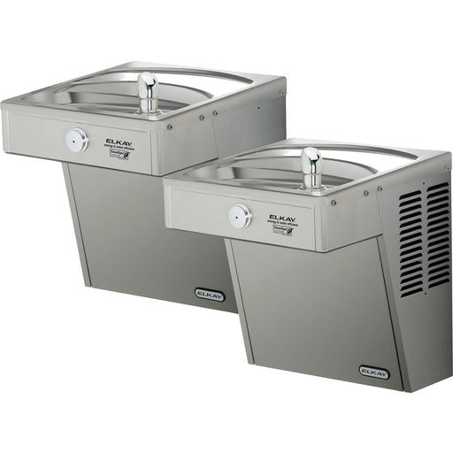 Elkay VRCGRNTL8C Water Cooler Wall Mount Bi-Level GreenSpec ADA, Vandal-Resistant 8 GPH