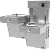 Elkay VRCTLDDWSK EZH2O Vandal-Resistant Filling Station and Bi-Level Water Cooler, Non-Refrigerated