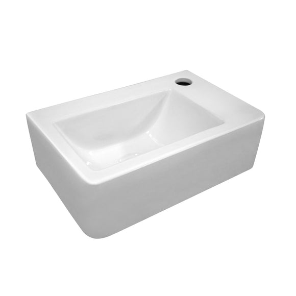 Whitehaus WH-1410 Isabella Collection Small Wall Mount Sink
