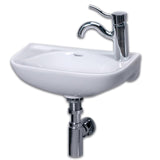 Whitehaus WH1-102R Isabella Collection Small Wall Mount Sink