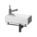 Whitehaus WH1-114LTB Isabella Collection Small Wall Mount Sink