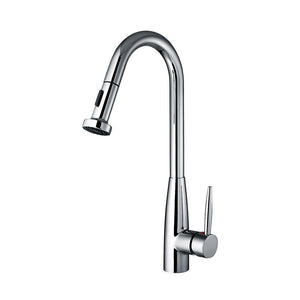 Whitehaus WH2070838-C Jem Collection Single Hole/Single Lever Faucet