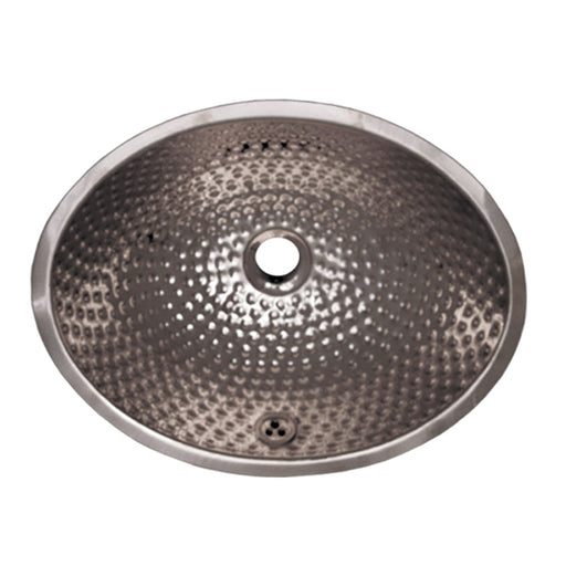 Whitehaus WH608ABM Oval Ball Pein Undermount Sink