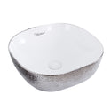Whitehaus WH71301-F21 Isabella Plus Collection Square Above Mount Sink