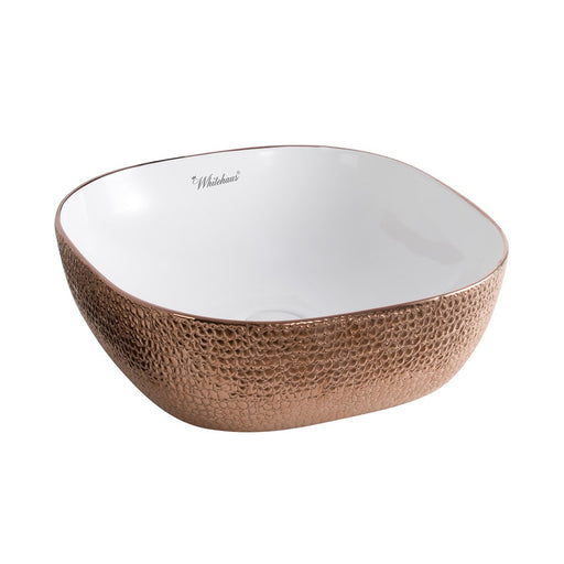 Whitehaus WH71301-F23 Isabella Plus Collection Square Above Mount Sink