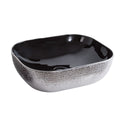 Whitehaus WH71302-F20 Isabella Plus Collection Above Mount Sink, Center Drain