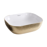 Whitehaus WH71302-F25 Isabella Plus Collection Above Mount Sink