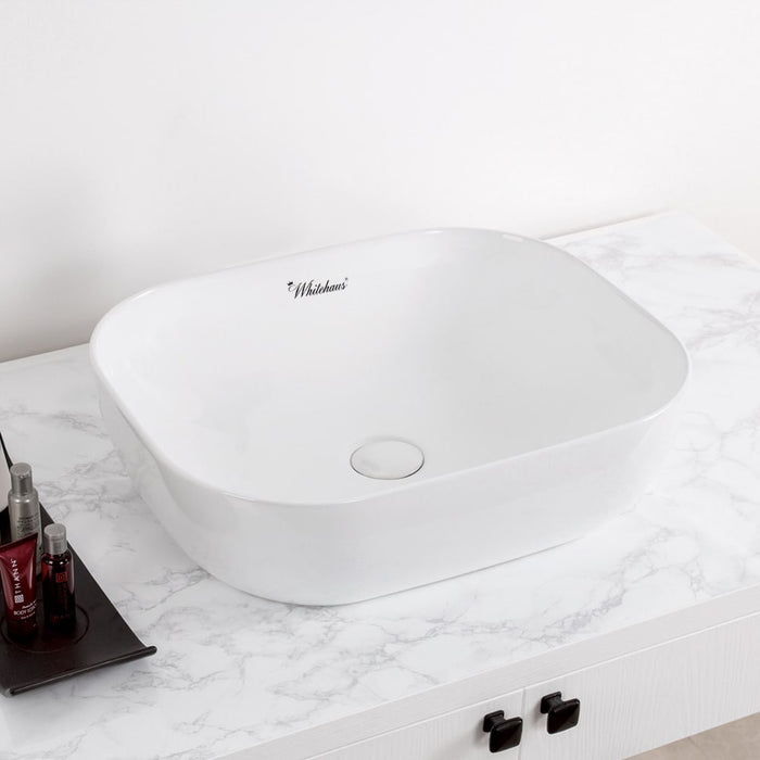 Whitehaus WH71302 Isabella Plus Collection Rectangular Above Mount Sink