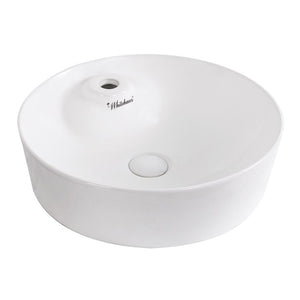 Whitehaus WH71306 Isabella Plus Collection Round Above Mount Sink