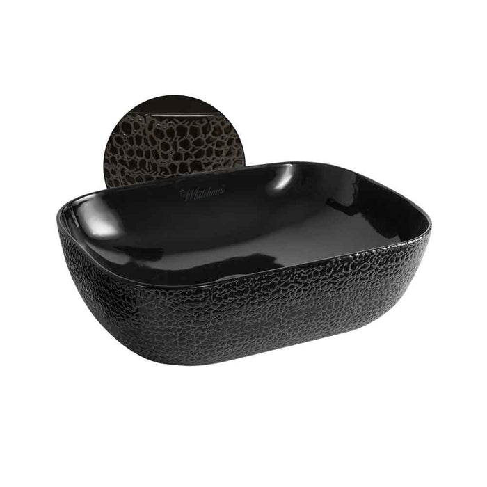 Whitehaus WH71333-F04 Isabella Plus Collection Rectangular Above Mount Sink
