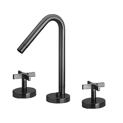 Whitehaus WH832148-BN Metrohaus Bathroom Widespread Faucet