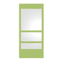 Whitehaus WHE11-YELLOW New Generation Rectangular Ecoloom Mirror