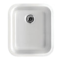 Whitehaus WHE1822 Elementhaus Fireclay Drop-In/Undermount Sink