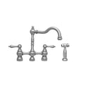 Whitehaus WHEGB-34656-PN Englishhaus Bridge Faucet