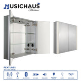 Whitehaus WHFEL8069-S Musichaus Medicine Cabinet