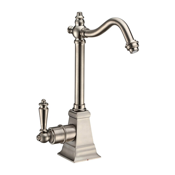 Whitehaus WHFH-H2011-BN Point of Use Instant Hot Water Drinking Faucet