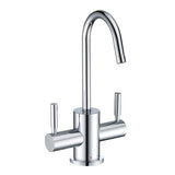 Whitehaus WHFH-HC1010-C Point of Use Instant Hot/Cold Water Drinking Faucet