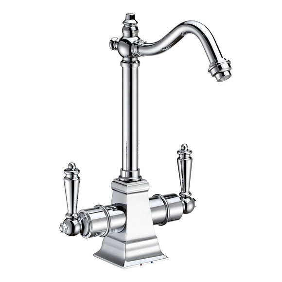 Whitehaus WHFH-HC2011-C Point of Use Instant Hot/Cold Water Drinking Faucet