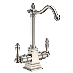 Whitehaus WHFH-HC2011-PN Point of Use Instant Hot/Cold Water Drinking Faucet