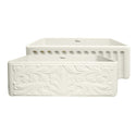 Whitehaus WHFLGO3018-BISCUIT Farmhaus Fireclay Reversible Sink