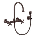 Whitehaus WHKWCR3-9301-NT-ORB Vintage III Plus Wall Mount Faucet