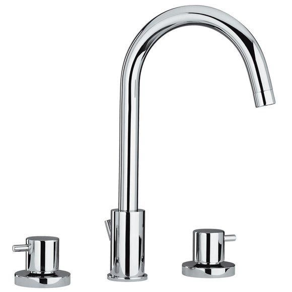 Whitehaus WHLX78214-C Luxe Widespread Bathroom Faucet