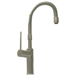 Whitehaus WHLX78558-BN Metrohaus Commercial Single Lever Kitchen Faucet