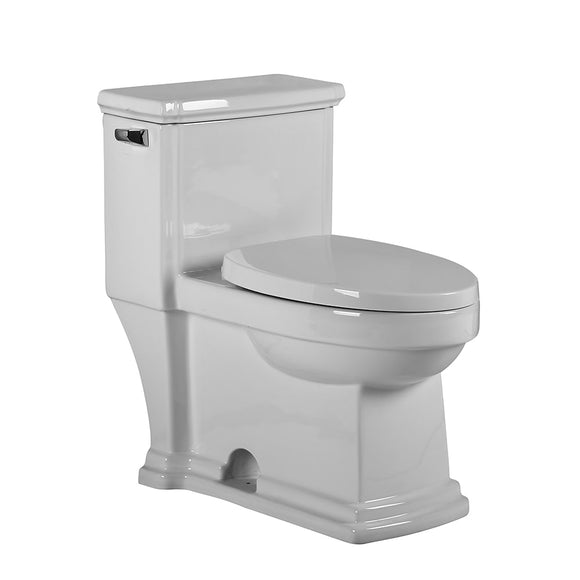 Whitehaus WHMFL221-EB Magic Flush Eco-Friendly One Piece Single Flush Toilet