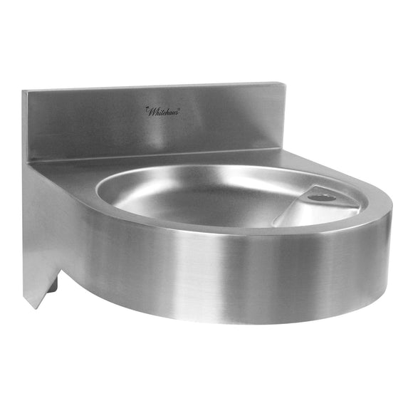 Whitehaus WHNCDF1214 Noah's Collection Stainless Steel Commercial Wall Mount Drinking Fountain 