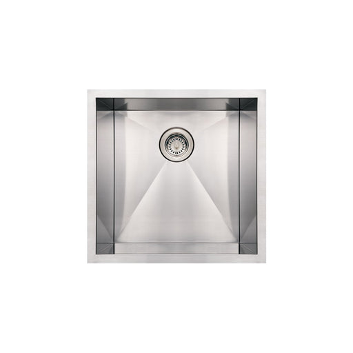 Whitehaus WHNCM1920 Noah's Collection Stainless Steel Commercial Single Bowl Undermount Sink