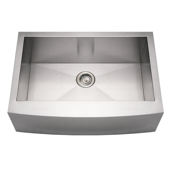 Whitehaus WHNCMAP3021 Noah's Collection Commercial Single Bowl Sink