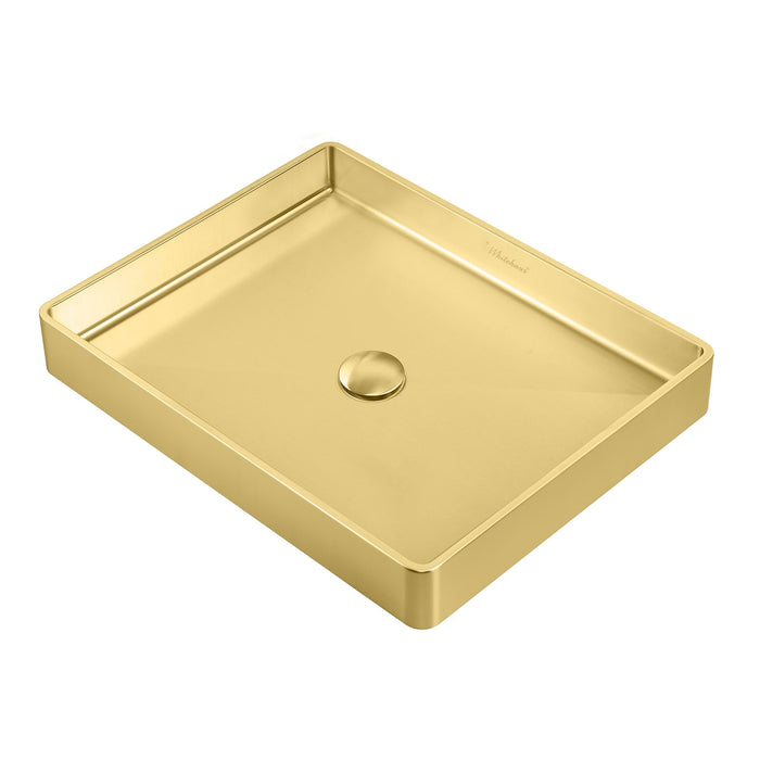 Whitehaus WHNPL1578-B Noah Plus Rectangular Above Mount Sink Set