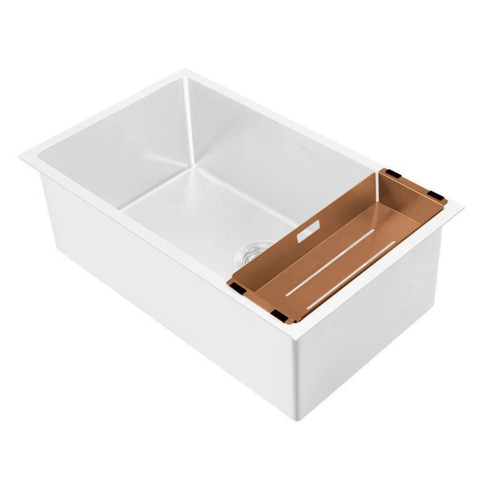 Whitehaus WHNPLCOL-CO Noah Plus Stainless Steel Sink Colander
