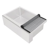 Whitehaus WHNPLRM-GM Noah Plus Stainless Steel Removable Roll Mat