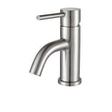 Whitehaus WHS0111-SB-BSS Waterhaus Single Hole, Single Lever Bathroom Faucet